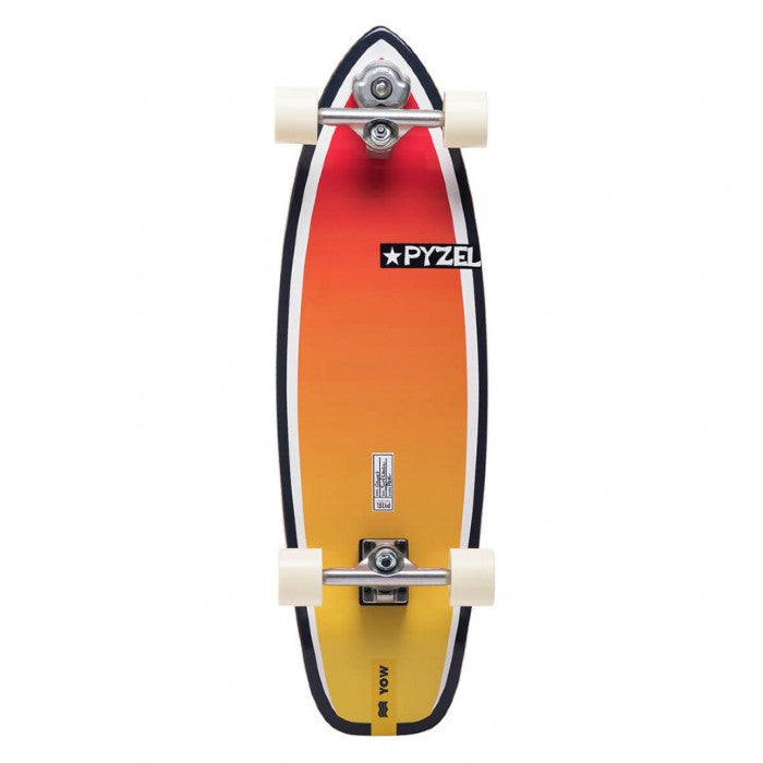 YOW GHOST 33.5" PYZEL X SURFSKATE COMPLETE