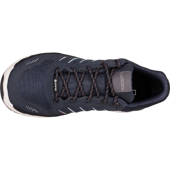 LOWA AXOS GTX LO HIKING BOOTS - NAVY/ICEBLUE