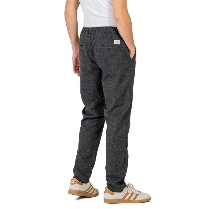 REELL REFLEX EASY PANT LANGE BROEK - GREY WOVEN