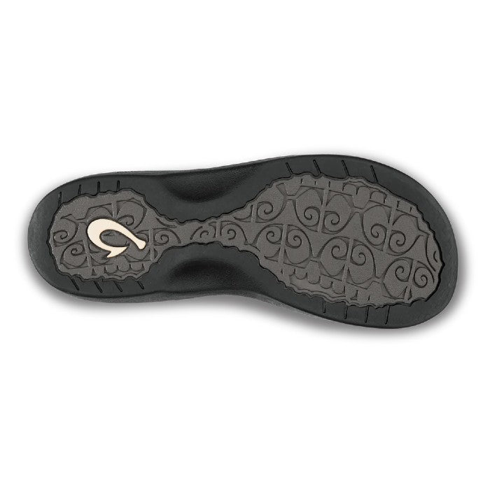 OLUKAI OHANA TEENSLIPPERS - WHITE/BLACK