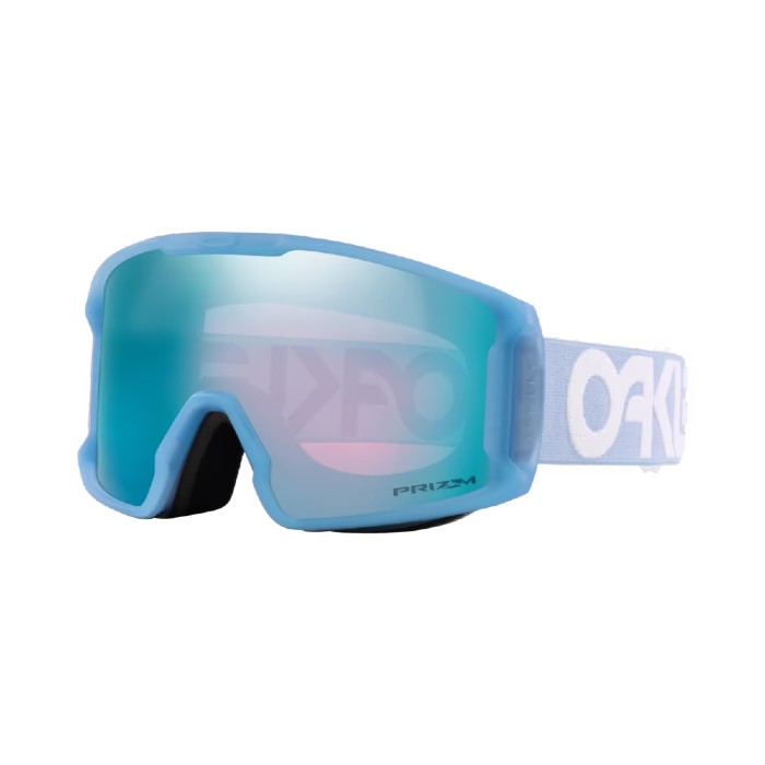 OAKLEY LINE MINER M WINTER SPORTS GOGGLES - PRIZM SNOW SAPPHIRE IRIDIUM LENS, MATTE NAVY STRAP