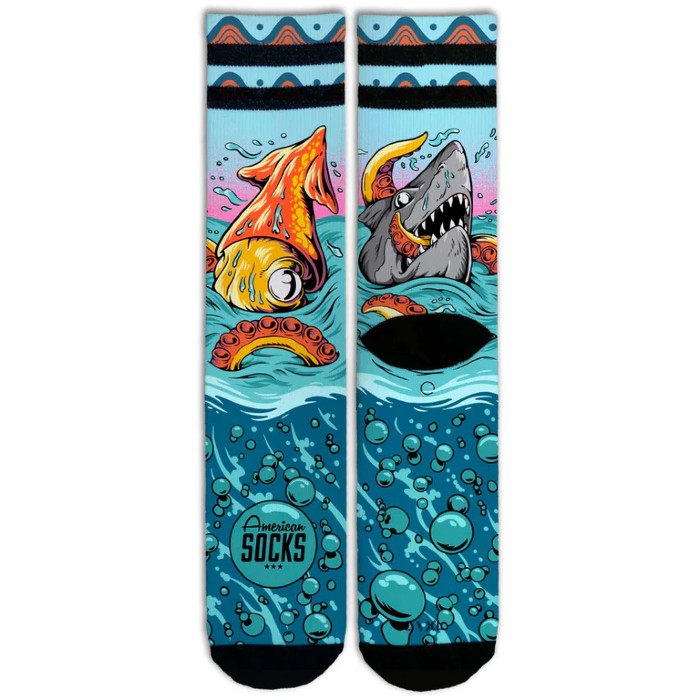 AMERICAN SOCKS SIGNATURE SEAMONSTERS - MID HIGH SOKKEN