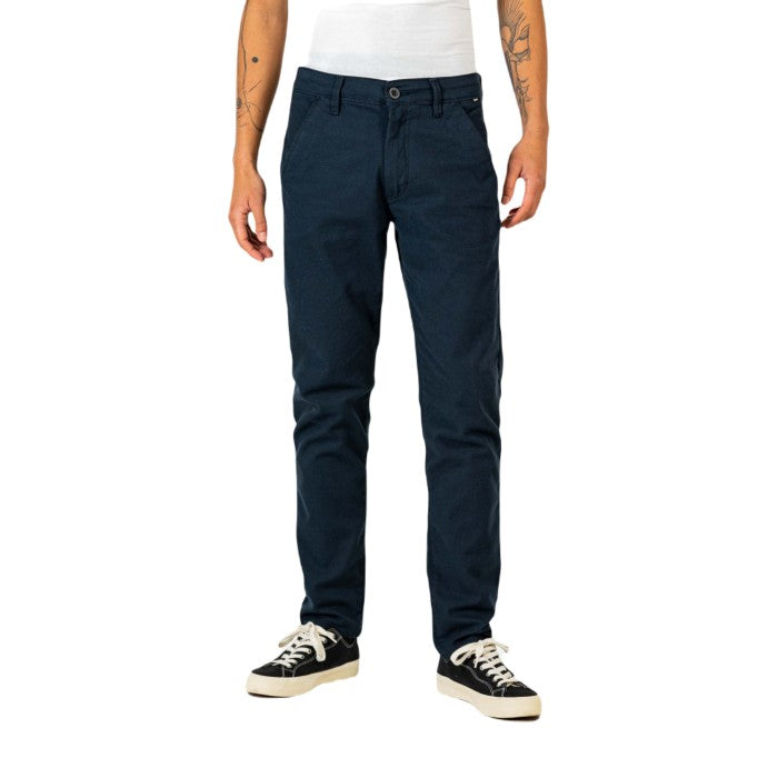 REELL SUPERIOR FLEX CHINO BROEK - DIAMOND NAVY