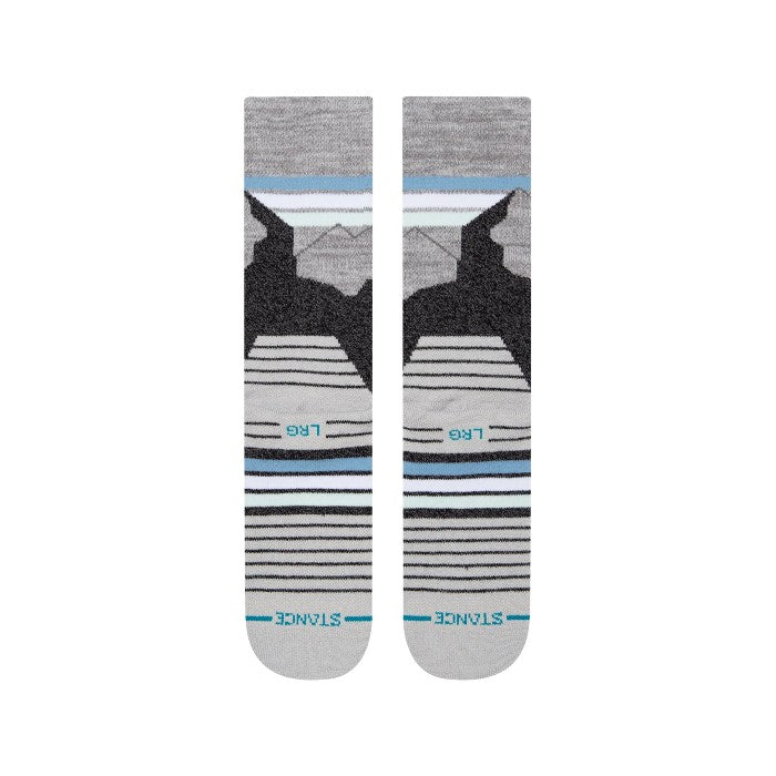 STANCE CAMP PHELAN CREW SOCKEN – GRAU