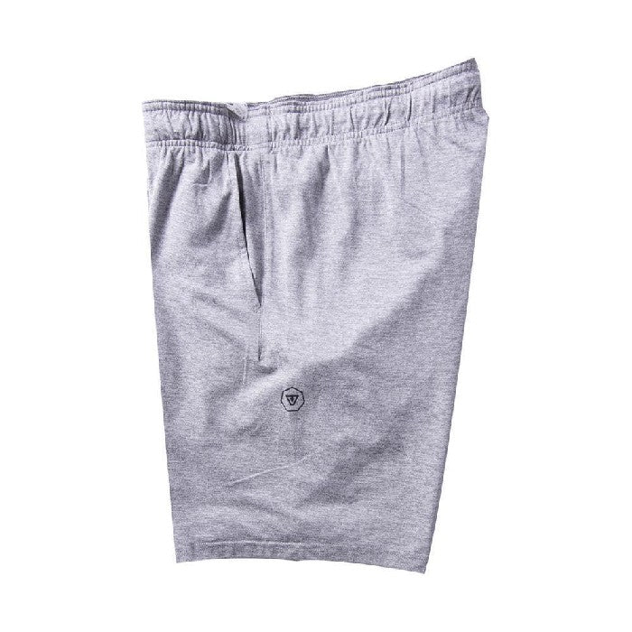 VISSLA COMP LITE ECO 18" ELASTIC SHORTS - GRAY HEATHER