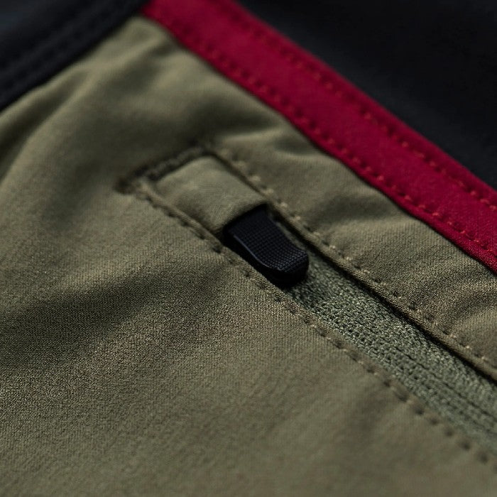 FLORENCE MARINE X BURGEE BOARDSHORT - BLACK BURNT OLIVE