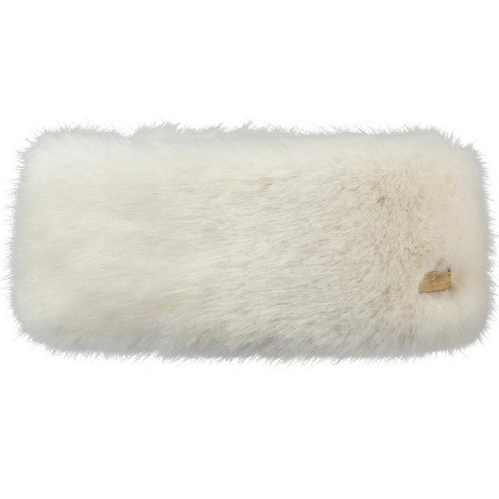 BARTS FUR HEADBAND HEADBAND - WHITE