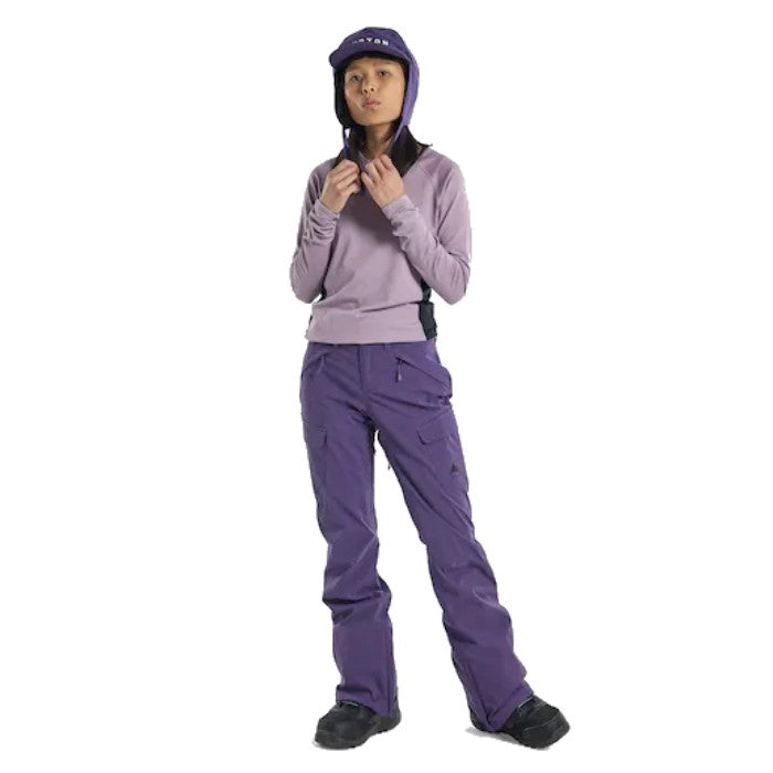 BURTON W GLORIA GORE-TEX 2L SNOWBOARD PANTS - VIOLET HALO