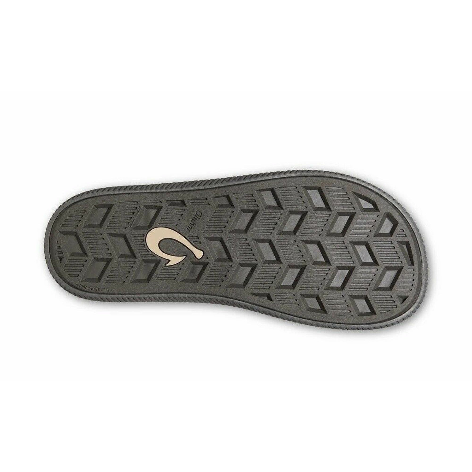 OLUKAI ULELE TEENSLIPPERS - DARK SHADOW/BLACK