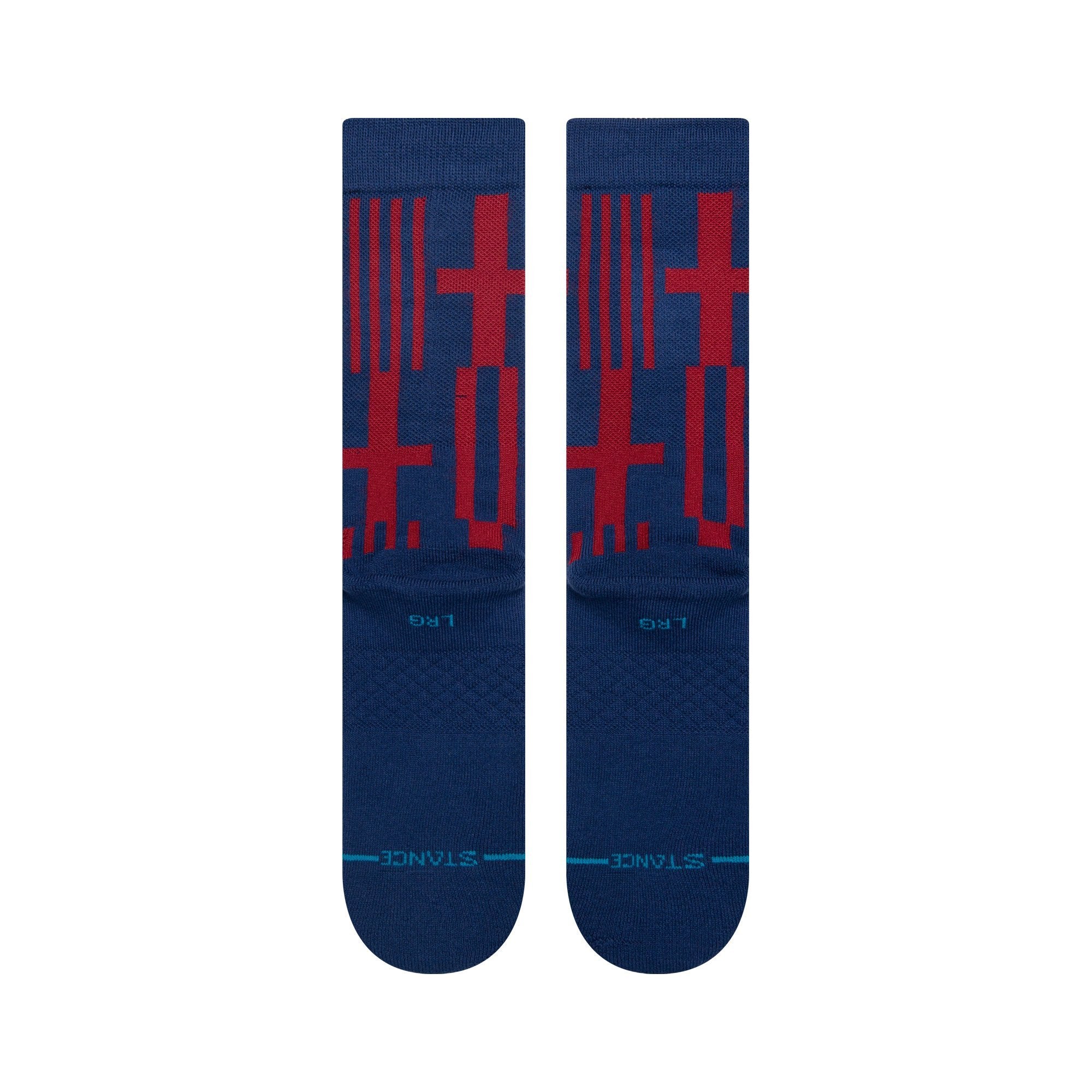 STANCE FCB BANNER CREW SOKKEN - NAVY