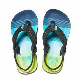 REEF LITTLE AHI TEENSLIPPERS/SANDALEN (KIDS) - AQUA/GREEN