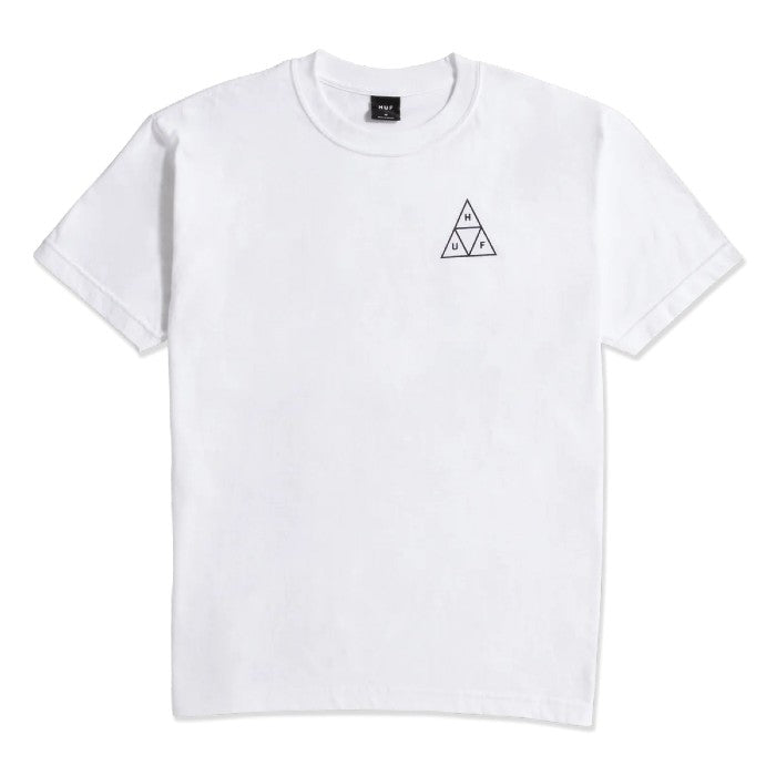 HUF SET TRIPLE TRIANGLE SHORT SLEEVE T-SHIRT - WHITE