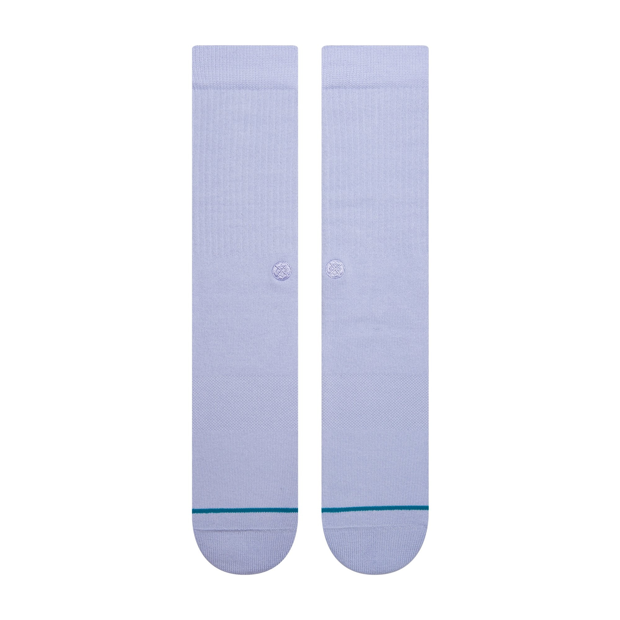 STANCE ICON CREW SOCKEN – LILAC ICE