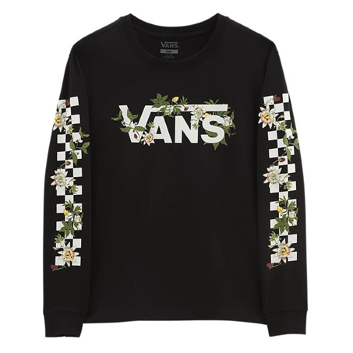 VANS WYLD VEE LANGARM BFF T-SHIRT - SCHWARZ 