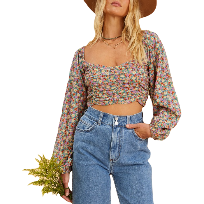 BILLABONG X THE SALTY BLONDE FREE LOVE TOP – MULTI