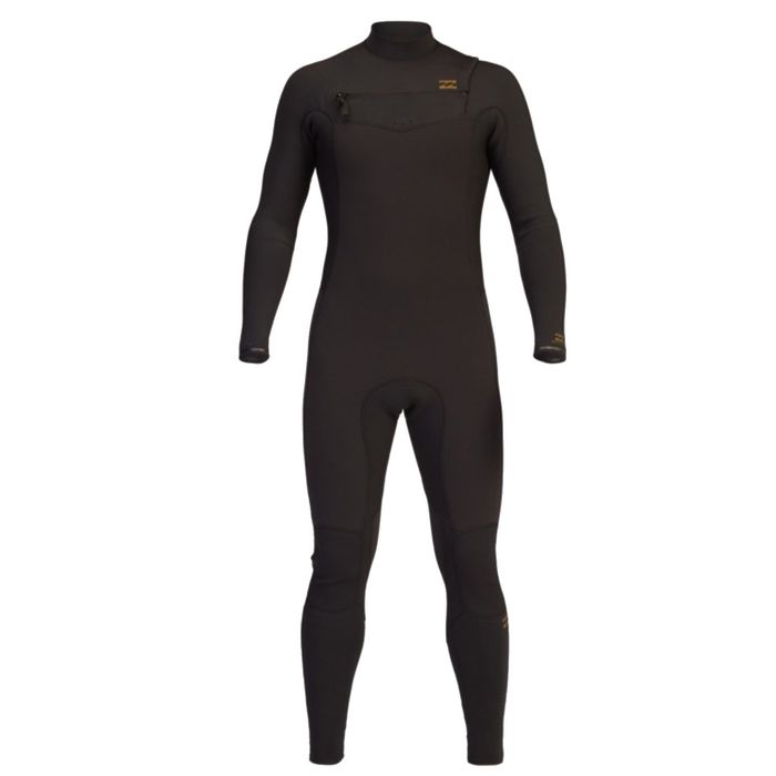 BILLABONG 4/3 MM REVOLUTION CZ LONG SLEEVE WETSUIT - BLACK CLAY