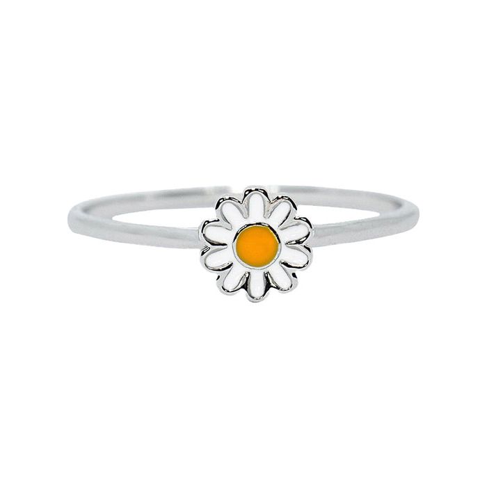 PURA VIDA DAISY RING - SILVER