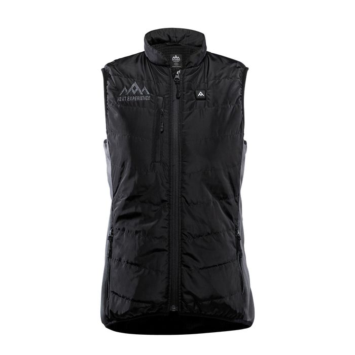 HEAT EXPERIENCE HEATX HEATED VERWARMDE BODYWARMER - BLACK