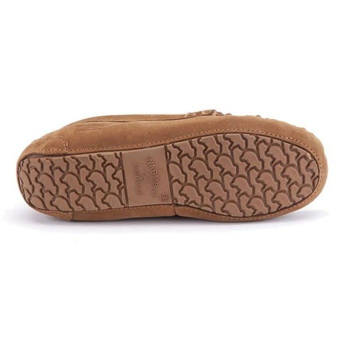 WARMBAT NOWRA WOMEN SUEDE SLIPPER - CAMEL