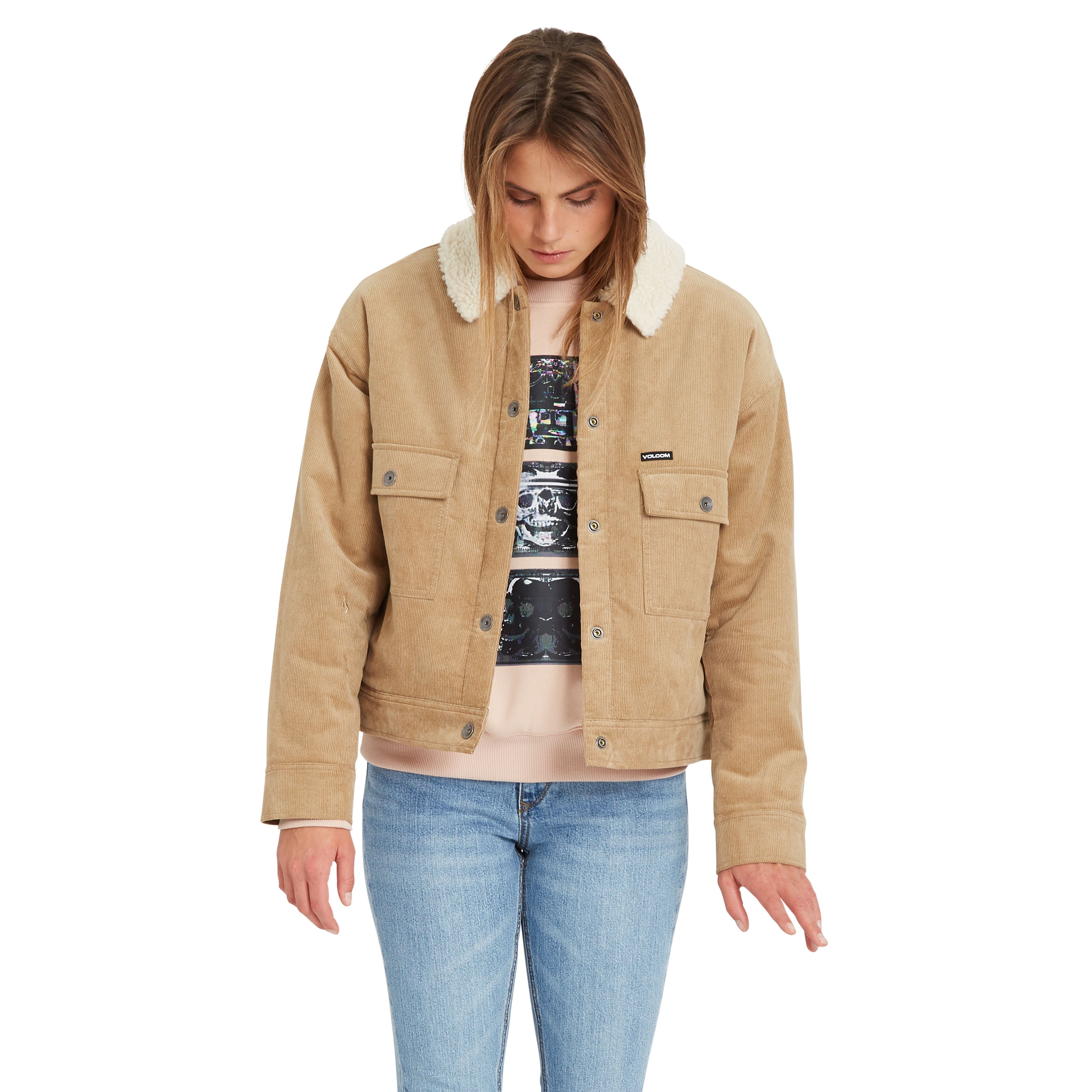 VOLCOM WEATON JACKE – DUNKELKHAKI