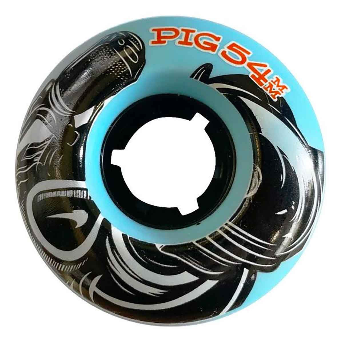 PIG USA HIGH-END URE SKATEBOARD WIELEN FILMER STREET CRUISER 54 MM