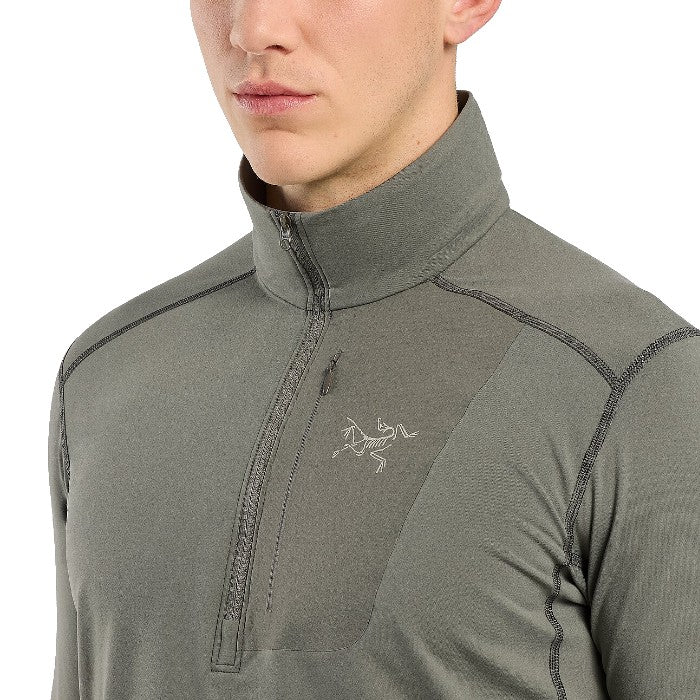 ARC'TERYX RHO LT ZIP NECK MEN'S THERMOSHIRT - FORAGE