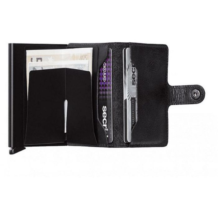 SECRID MINIWALLET PORTEMONNEE - VINTAGE BLACK