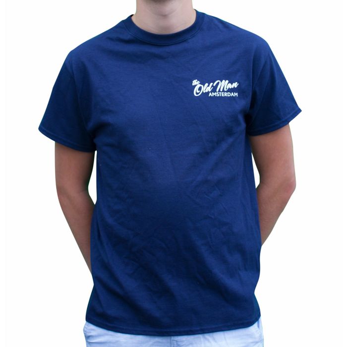 T-SHIRT LE VIEUX HOMME - BLEU INDIGO