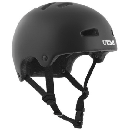 CASQUE ENFANT TSG NIPPER MINI COULEUR SOLIDE - NOIR SATINÉ