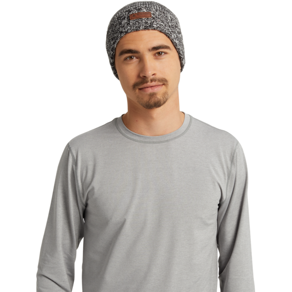 BURTON GRINGO BEANIE - TRUE BLACK/STOUT WHITE MARL