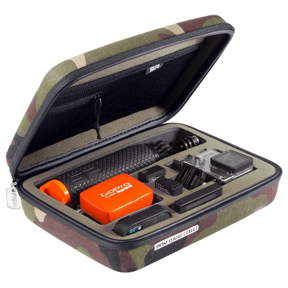 SP GADGETS POV CAMERA CASE ELITE MEDIUM - CAMO