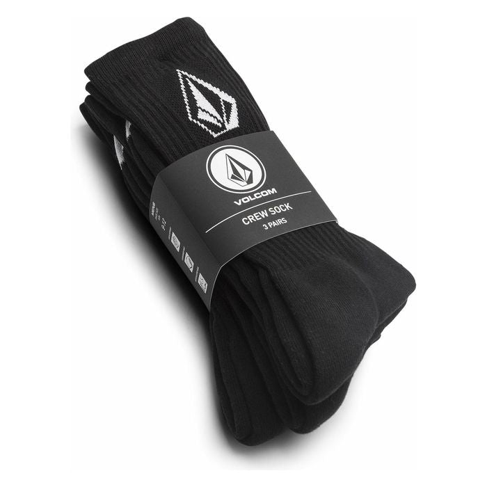 VOLCOM FULL STONE SOKKEN (3-PAAR) BLACK