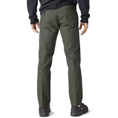 DICKIES SLIM FIT STRAIGHT WORK BROEK - OLIVE GREEN