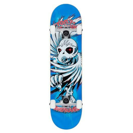 BIRDHOUSE STAGE 1 7.75" SKATEBOARD COMPLETE - HAWK SPIRAL BLUE