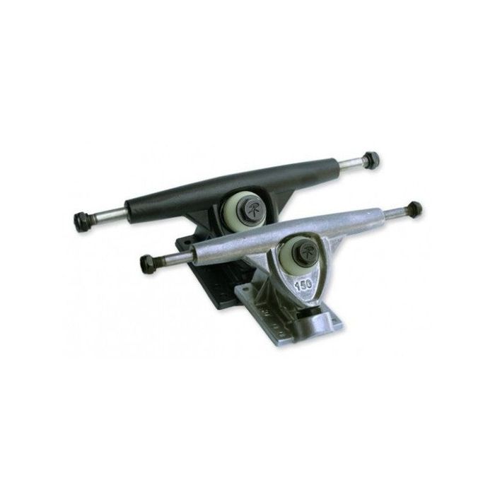 RANDAL II 150 MM GRUNDPLATTE RAW LONGBOARD TRUCKS – SCHWARZ/SILBER