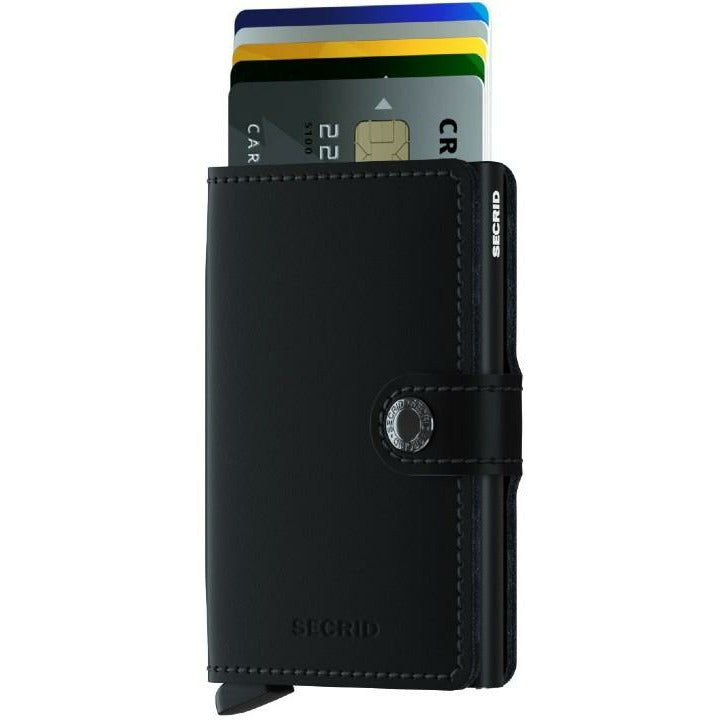 SECRID MINIWALLET PORTEMONNEE - MATTE BLACK