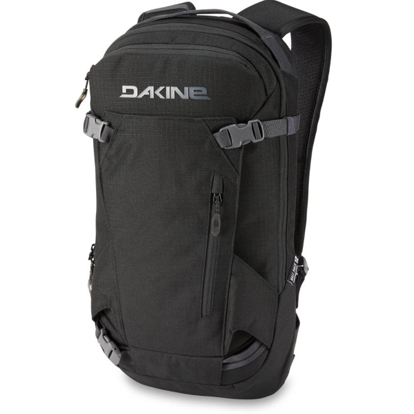 DAKINE HELI PACK 12L SKI/SNOWBOARD RUGZAK - BLACK