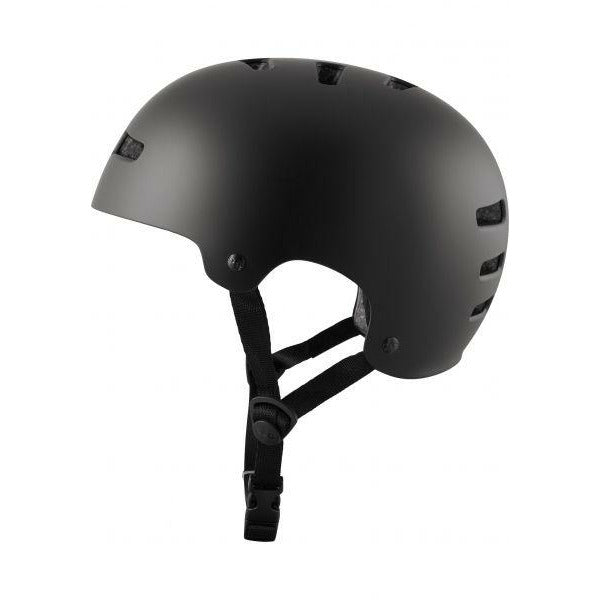 TSG EVOLUTION SOLID HELM – SATIN DUNKELSCHWARZ