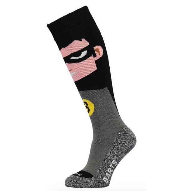 BARTS SUPER HERO WINTER SPORT SOCKEN (KINDER) – SCHWARZ