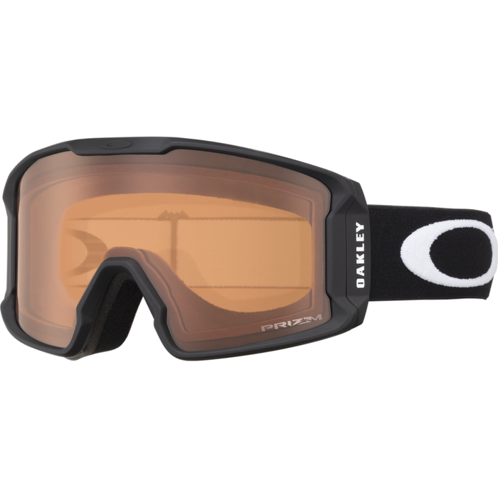 OAKLEY LINE MINER XM GOGGLES MATTE BLACK/PRIZM SNOW PERSIMMON