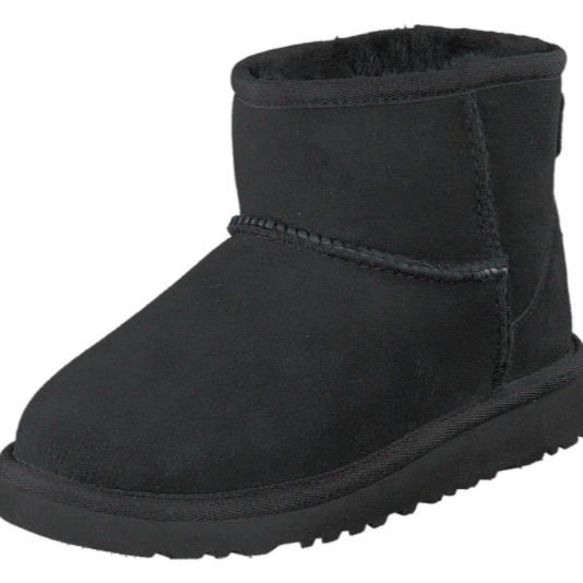 UGG CLASSIC BOOTS (KIDS) - BLACK