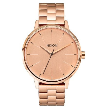 HORLOGE NIXON KENSINGTON - TOUT OR ROSE