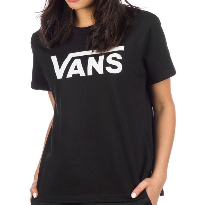 VANS FLYING V CREW T-SHIRT - SCHWARZ