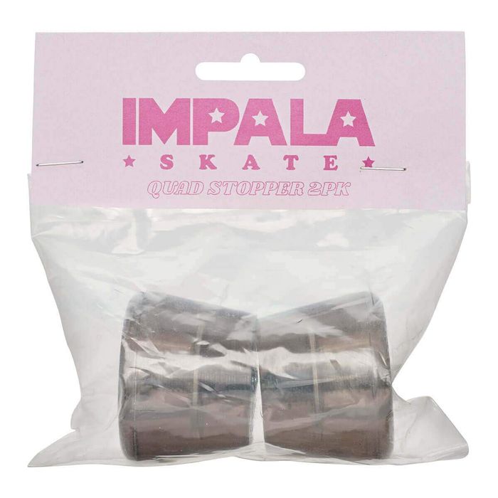 IMPALA ROLSCHAATS STOPPER WITH BOLTS - BLACK