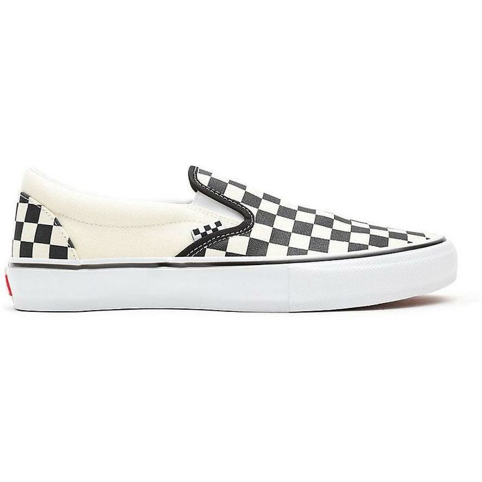 VANS SKATE CHECKERBOARD SLIP-ON SCHOENEN - (CHECKERBOARD) BLACK/WHITE