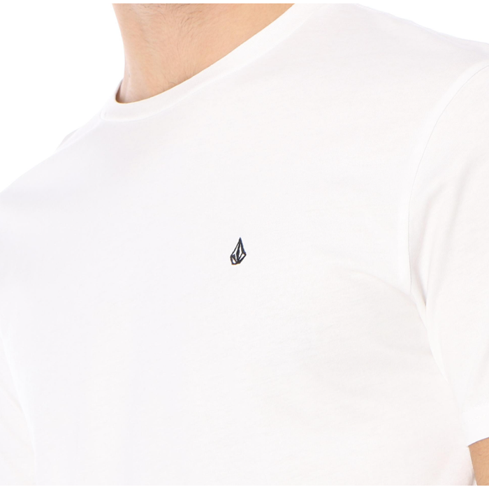 VOLCOM STONE BLANKS BASIC SHORT SLEEVE T-SHIRT - WHITE