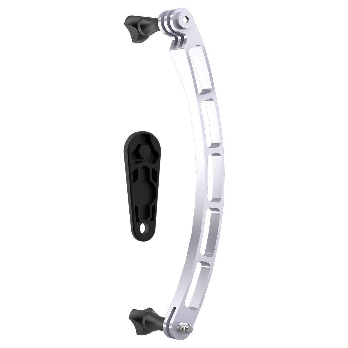 SP GADGETS POV EXTENDER CAMERA MOUNT HANDLE - SILVER