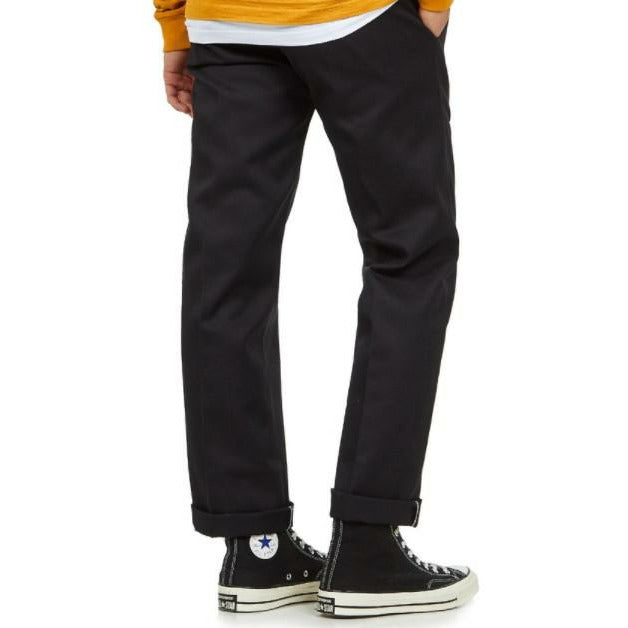 DICKIES SLIM STRAIGHT WORK BROEK - BLACK