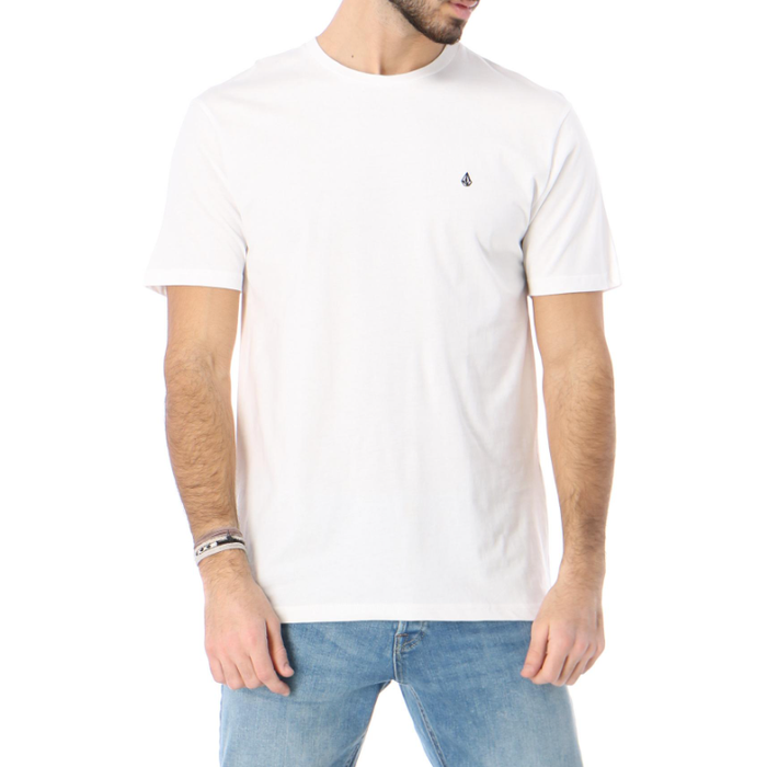 VOLCOM STONE BLANKS BASIC KURZÄRMELIGES T-SHIRT – WEISS