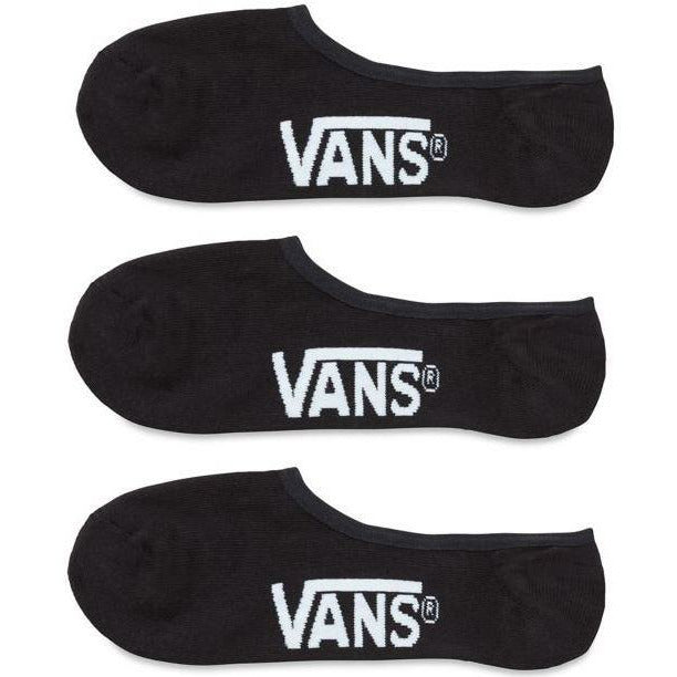 VANS CLASSIC SUPER NO SHOW (SNEAKER) SOKKEN (3-PAAR) - BLACK